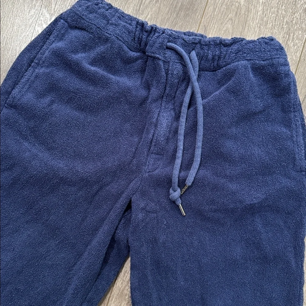 OAS Long Pants in Cotton Terry blue S